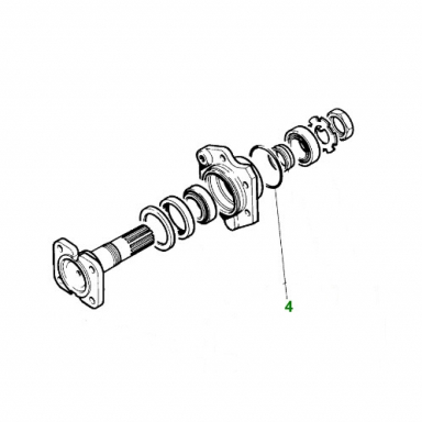 O-RING, STUB AXLE BEARING HOUSING  RTC1340
